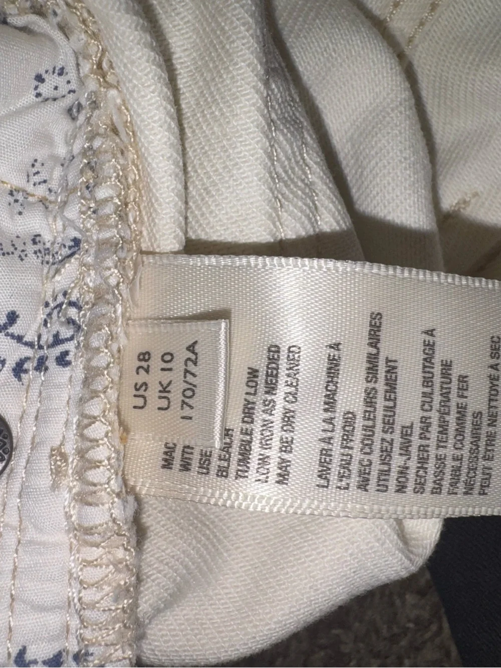 WE THE FREE BY FREE PEOPLE BAGGY TOMBOY WHITE DENIM SHORTS